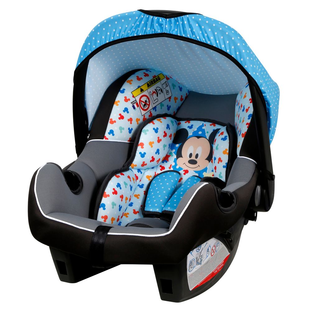 Bebê Conforto 0 A 13Kg Disney Beone Mickey Mouse Baby Azul - Babystock