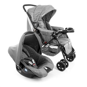 Travel-System-Reverse-cosco---Cinza-Rajado