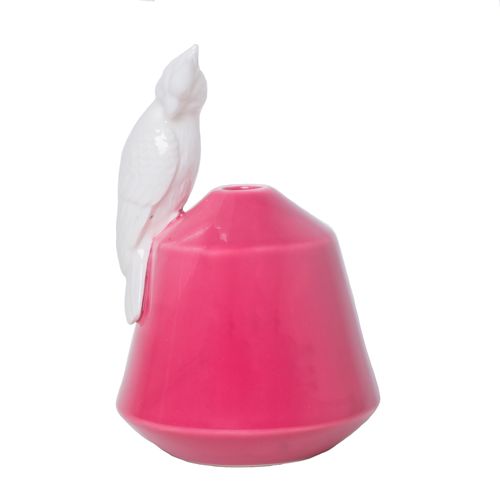 Vaso-Decorativo-Wolff-Passaro-Vermelho-de-Ceramica-22cm-24-50-66-264-08-1