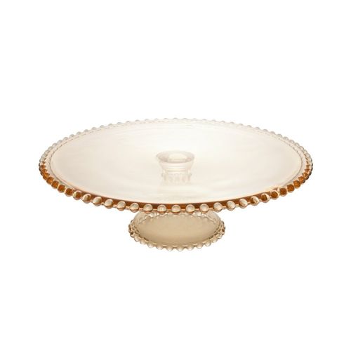 Prato-para-Bolo-Wolff-Pearl-de-Cristal-Ambar-31cm-x-11cm-24-52-66-41-00-1