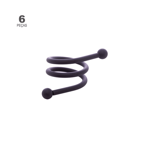 Jogo-de-6-Aneis-para-Guardanapos-Wolff-Espiral-Preto-de-Aco-Inox-9cm-24-57-66-183-01-1