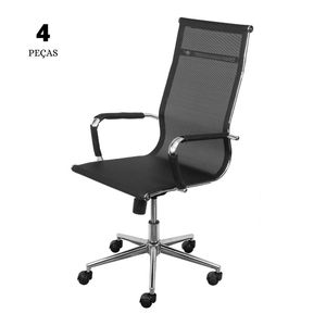 Conjunto-com-4-Cadeiras-Office-Tela-Preta-Alta-com-base-Rodizio-21-14-46-1743-01-1