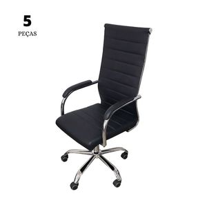 Conjunto-com-5-Cadeiras-Office-Florenca-Alta-Preta-com-Base-Cromada-21-14-46-1769-01-1