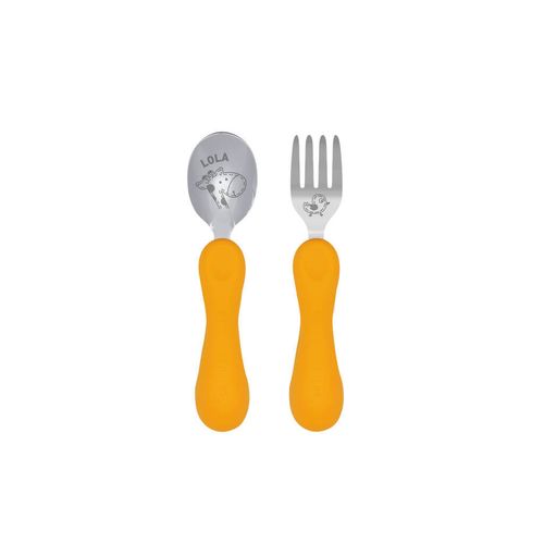 Jogo-Anatomico-Colher-E-Garfo-Com-Inox-Girafa-Lola-2Pcs--Em-Silicone-E-Inox----Marcus---Marcus-8-24-72-110-00-1