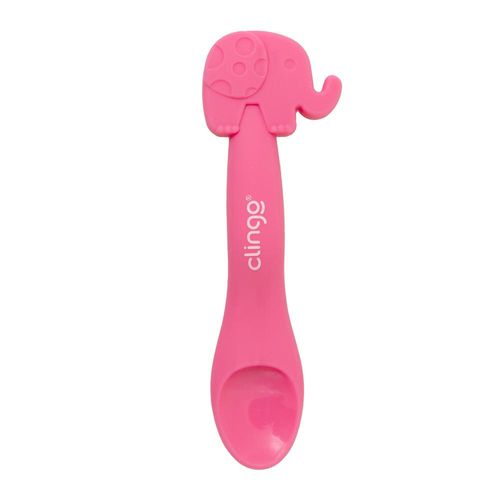 Colher-em-Silicone-Animaizinhos-Elefante-Rosa---Clingo-8-24-70-18-18-3